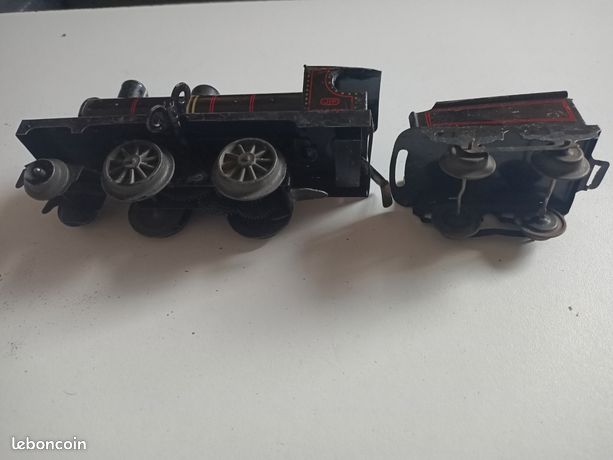 Locomotive JEP 4462 France 1930 - 120 Noir + Tender, époque 2, Mécanique