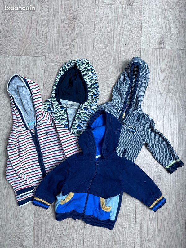 Gilets, pulls et sweats à capuches 6 mois (image 3)