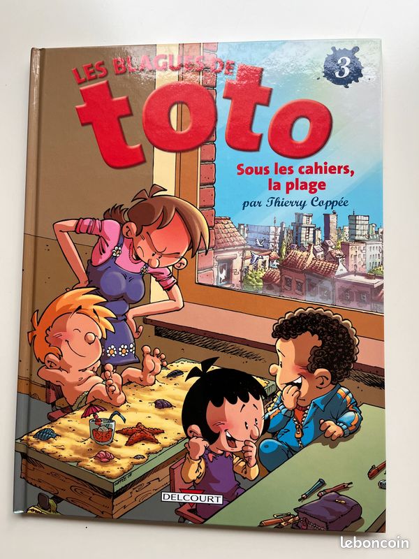Lot indissociable de 2 BD jeunesse "les blagues de Toto" NEUVES (image 2)