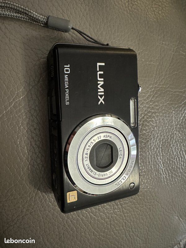 Appareil Photo Numérique Panasonic Lumix DMC-FS7 Bleu - Compact Occasion Fonctionnel, Bon état