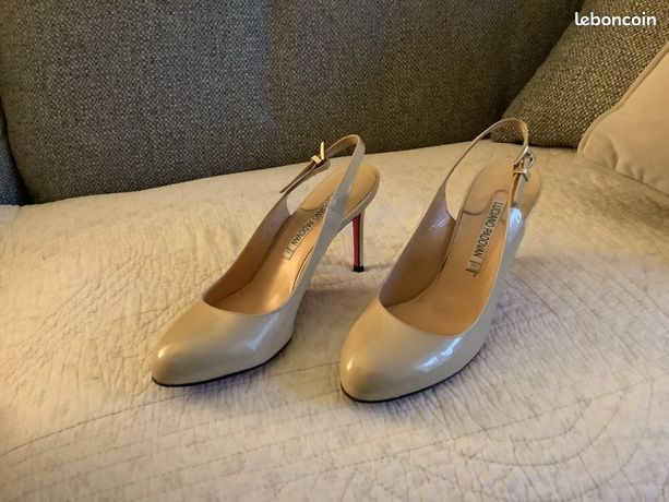 Escarpins Luciano Padovan Marron - Pointure 35, Occasion Bon état