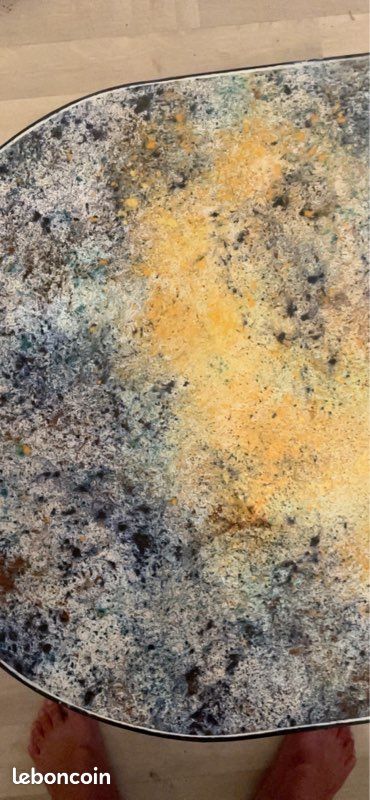 Table céramique Bernard Buffat pièce unique (image 5)