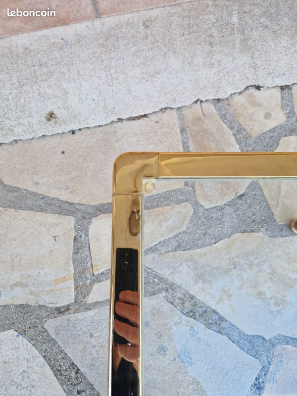 Table basse d appoint Lancel vintage (image 5)