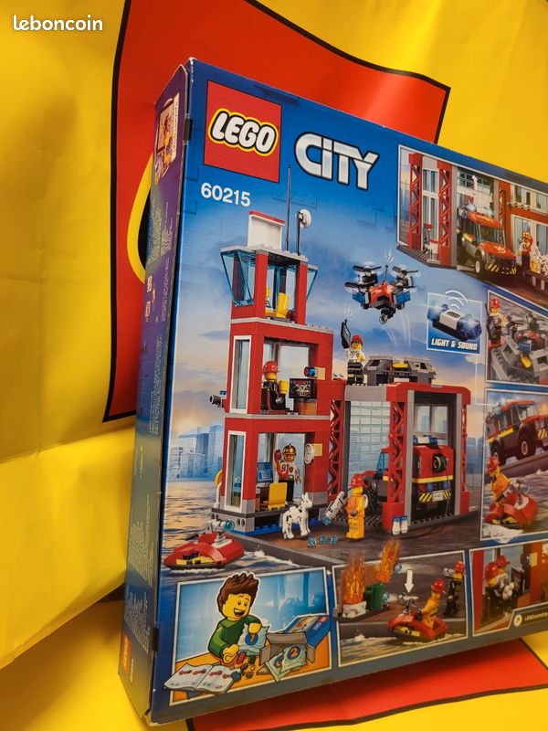 Lego 60215 NEUF : la caserne de pompiers (image 5)