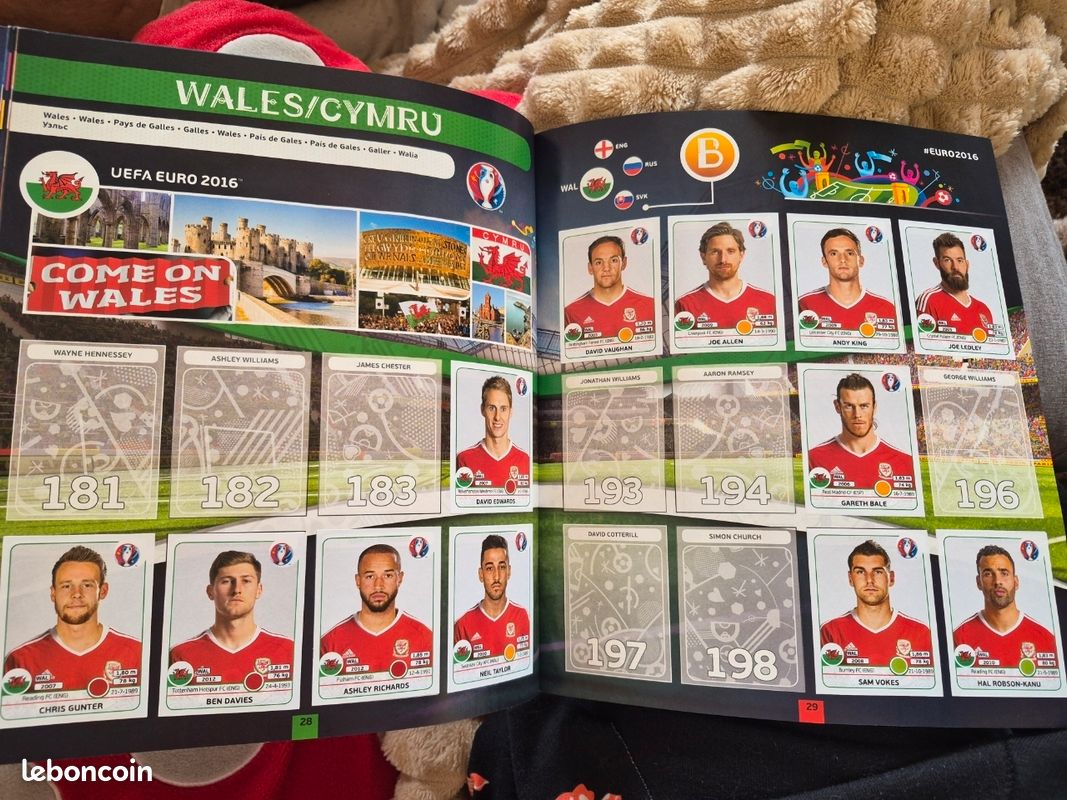 Troc Echange CARTE FOOTBALL UEFA EURO 2016 PANINI COMPLET sur France