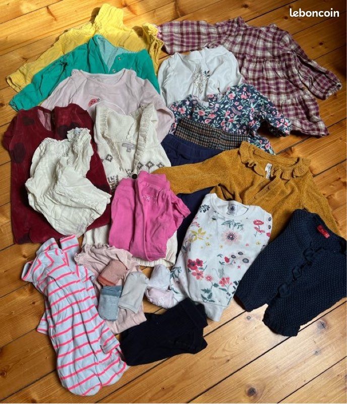 Lot vêtement fille 12 à 24 mois (image 1)