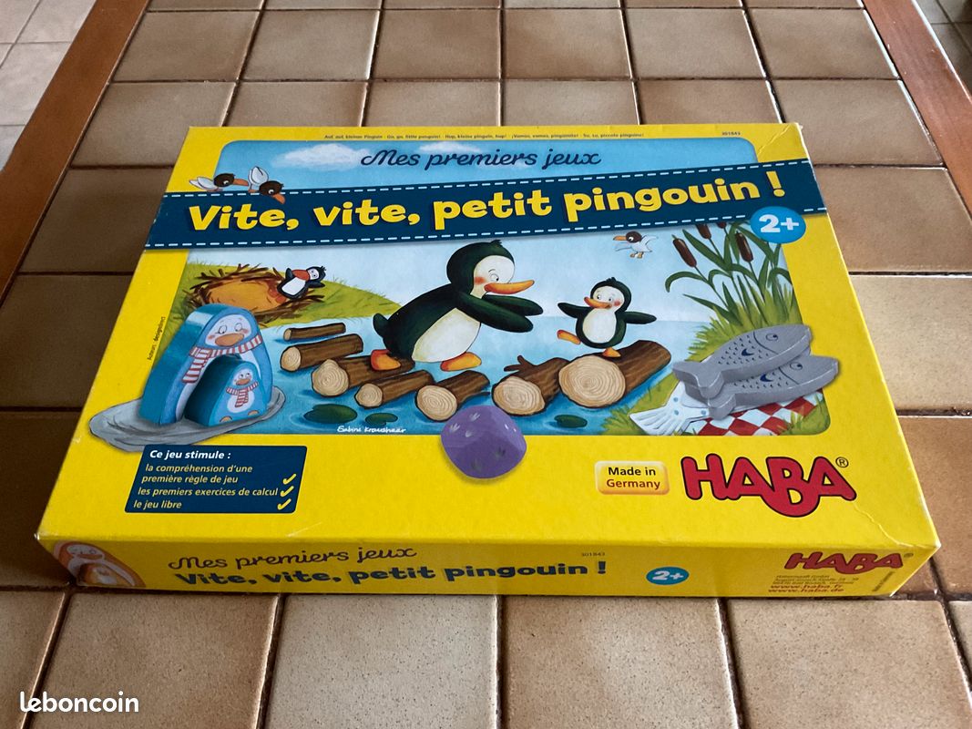 Haba - Vite, vite, petit Pingouin - Mes Premiers Jeux (image 1)