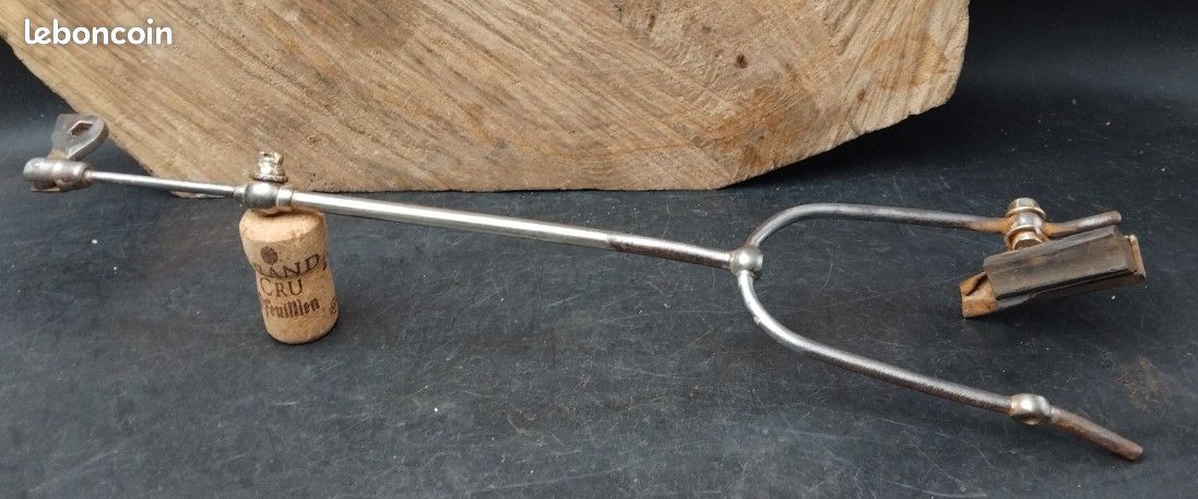 Étrier De Frein Avant Vélo Ancien - Système Tringle Bowden 1900, Vintage Français
