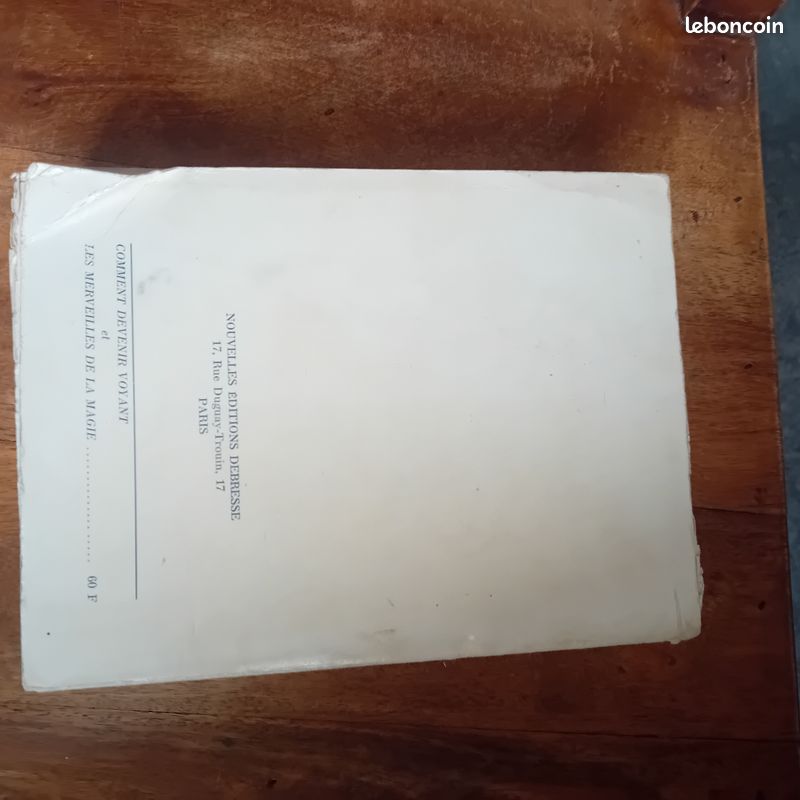 Jean-Philippe Crouzet. Comment devenir voyant et les merveilles de la magie - " Debresse 1968 (image 5)