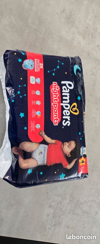 Couches culottes Pampers Night pants (image 1)