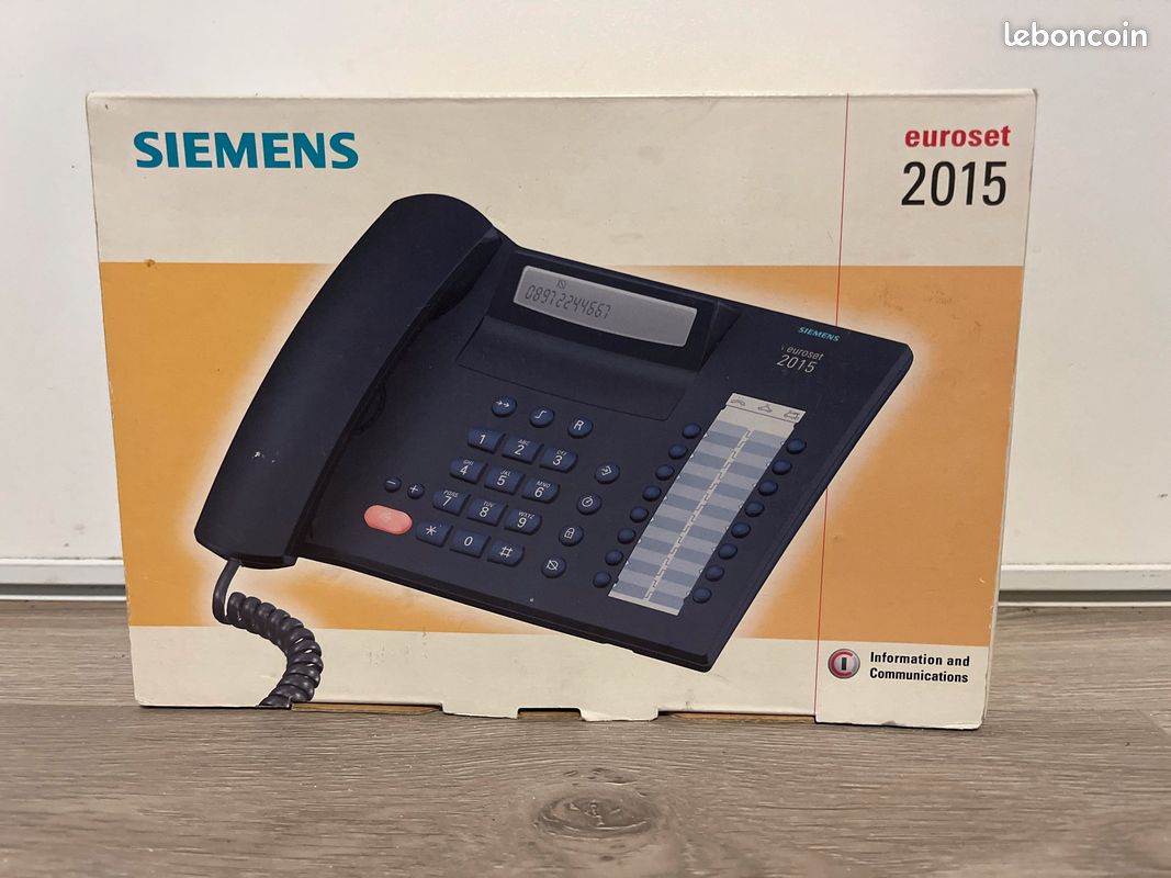 Téléphone fixe SIEMENS Euroset 2015 - Téléphones & Objets connectés