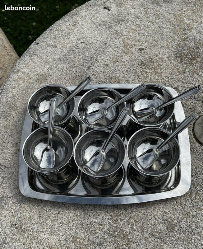 Coupe à glace inox Olympia 165 ml – Durable, élégante et facile à nettoyer