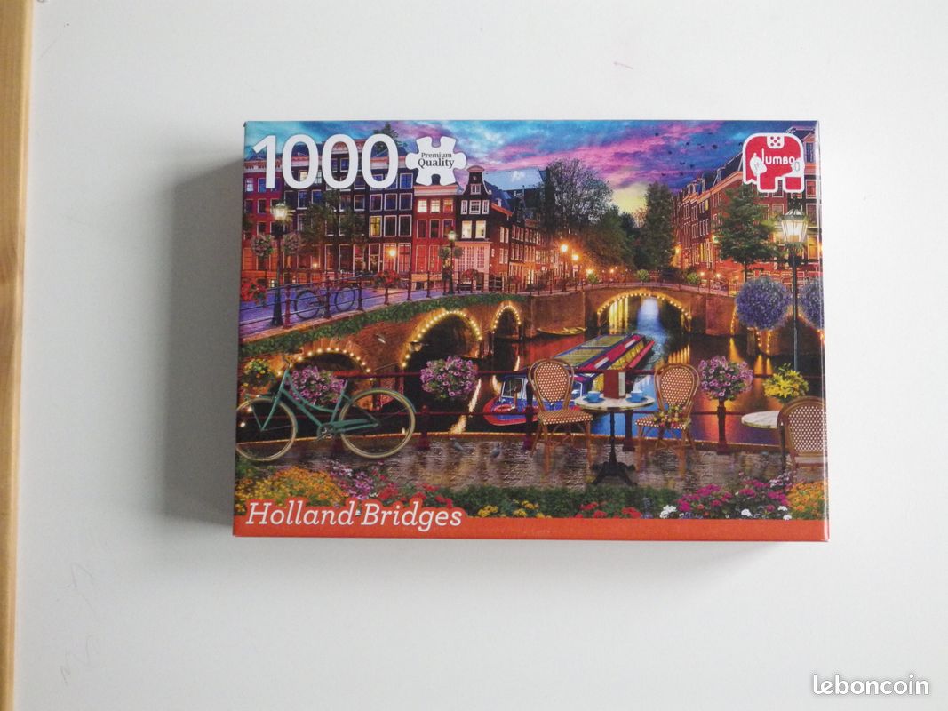 Puzzle 1000 Pièces Jumbo - Qualité Premium - Thème Architecture Et Paysages