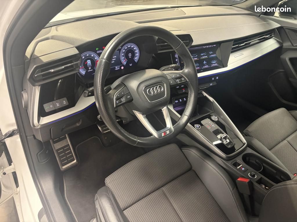 AUDI A3 Sportback 1.5 35 TFSI 150 ch S-Tronic 7 S line - CARPLAY - Attelage (image 9)