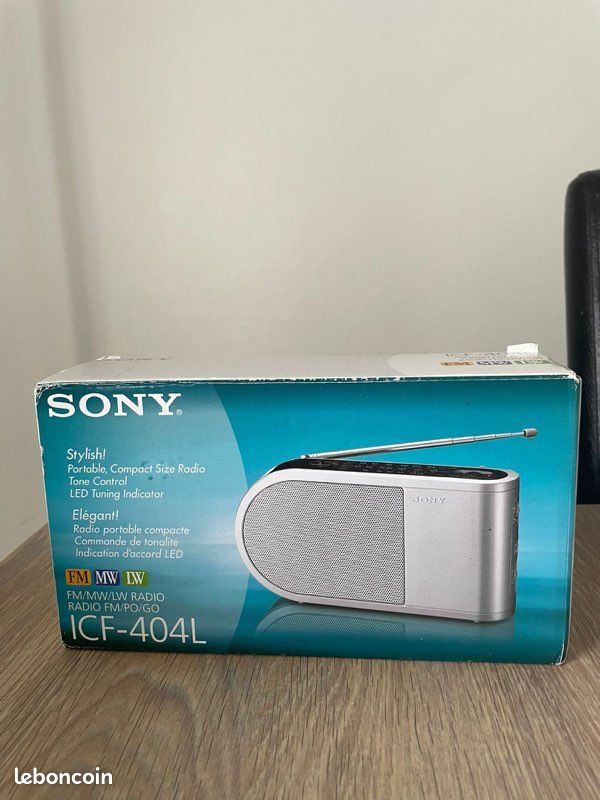 Poste radio Sony ICF 404 L - Photo, audio & vidéo Poste radio Sony ICF 404 L - Photo, audio & vidéo
