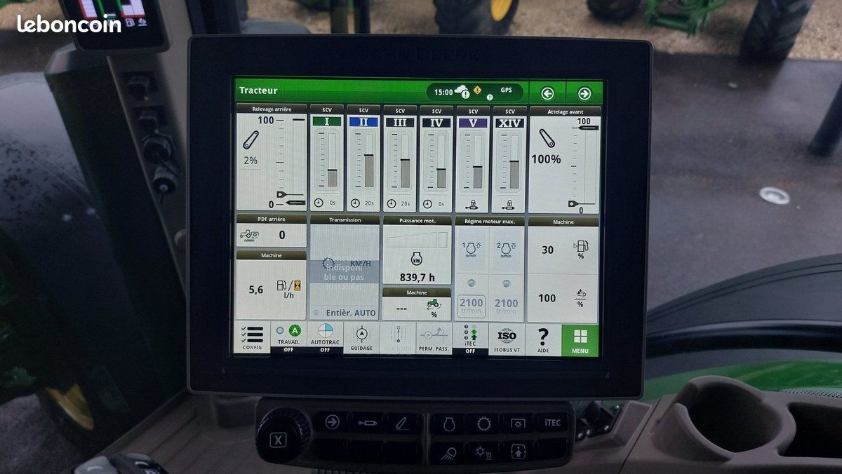 John Deere 8R340 - CommandPro50 - ILS - Freins (image 14)