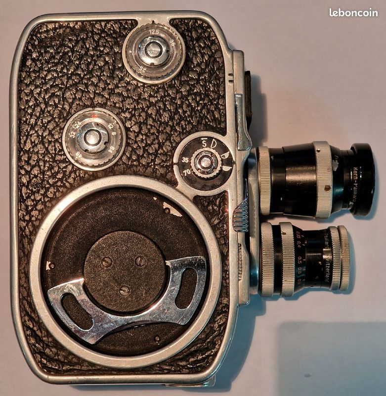 Appareil photo Paillard Bolex B8_SOM Berthiot Double 8mm - Photo, audio & vidéo