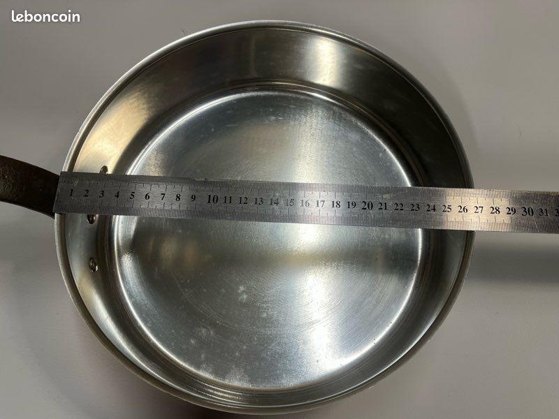 Sauteuse Baumalu cuivre massif Ø 28 cm (image 7)
