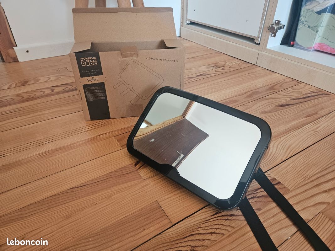 Rétroviseur, miroir de voiture pour bébé suege auto (image 1)