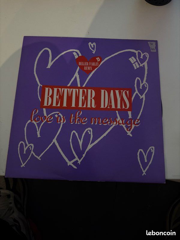 Vinyle housse better days (image 1)
