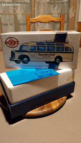 Bus En Tôle Mont Blanc – Jouet Filoguidé France – Vintage Collection – Réf 54