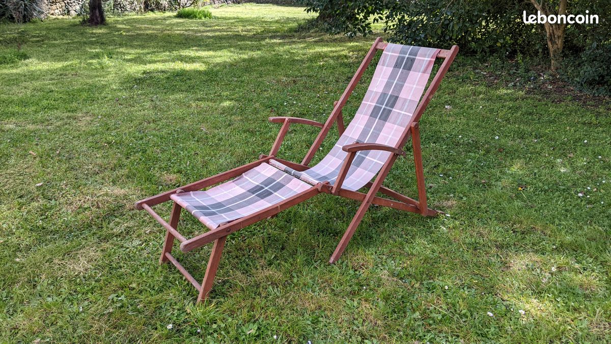 Chaise longue ancienne (image 1)