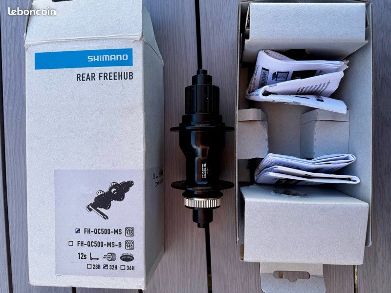 Moyeu Arrière Shimano FH-QC-500 32H QR 135 (image 1)