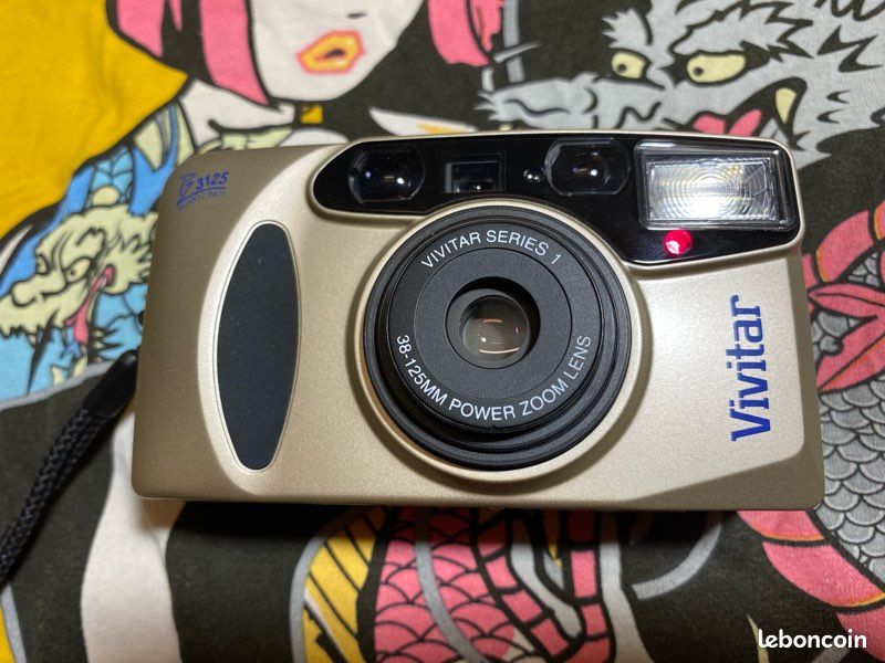 Vivitar EZ Point And Shot 35mm – Appareil Photo Argentique Super Simple, Grand Viseur, état Nickel !