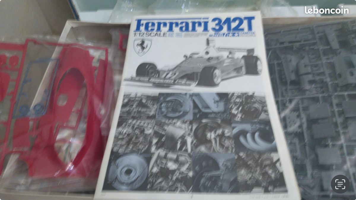 Ferrari 312 T 1:12 Tamya (image 6)