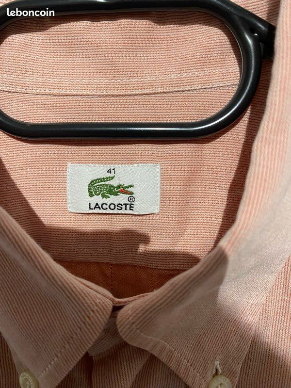 Chemise manche courte Lacoste 41 (image 4)