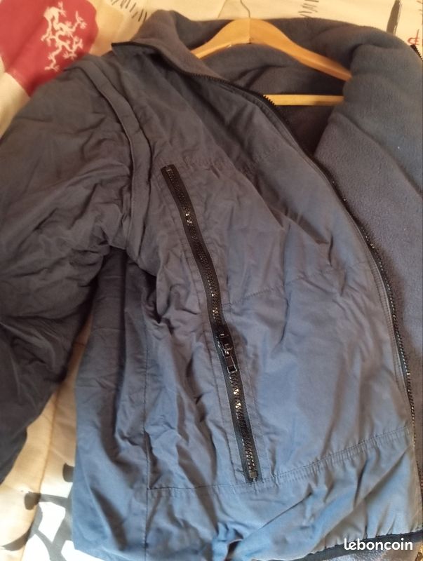 Blouson très bon état gris avec les manches qui s'enlèvent très chaud du l (image 5)