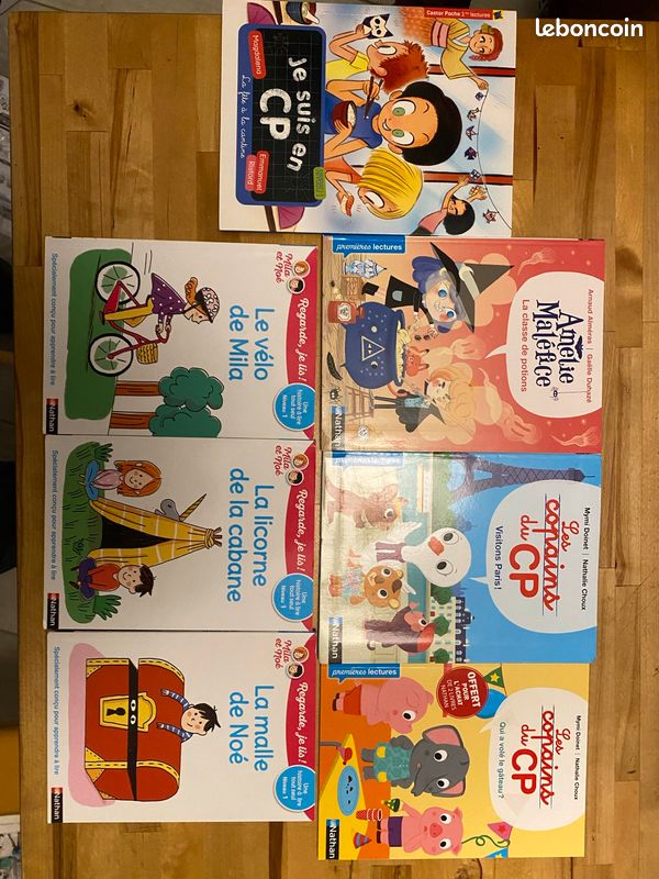 Lot de 7 livres de lecture CP (image 2)