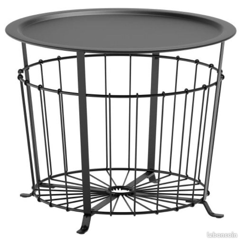 Table basse métal noir Ikea Gualöv (image 5)