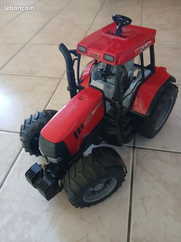 Tracteur Jouet Bruder Case CVX 170 Rouge - Occasion En Très Bon état