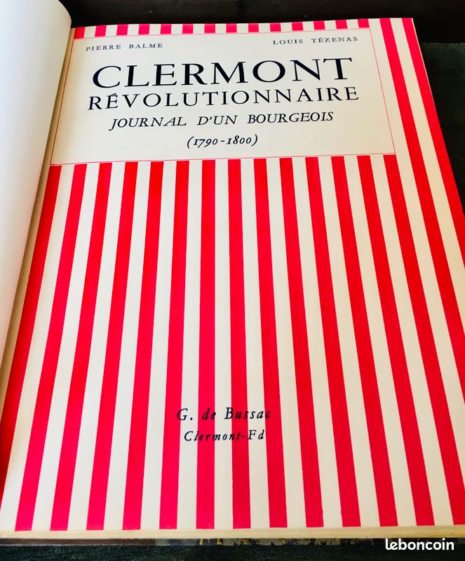 Livres anciens sur l'Auvergne, Clermont, Riom, le Bourbonnais (image 4)