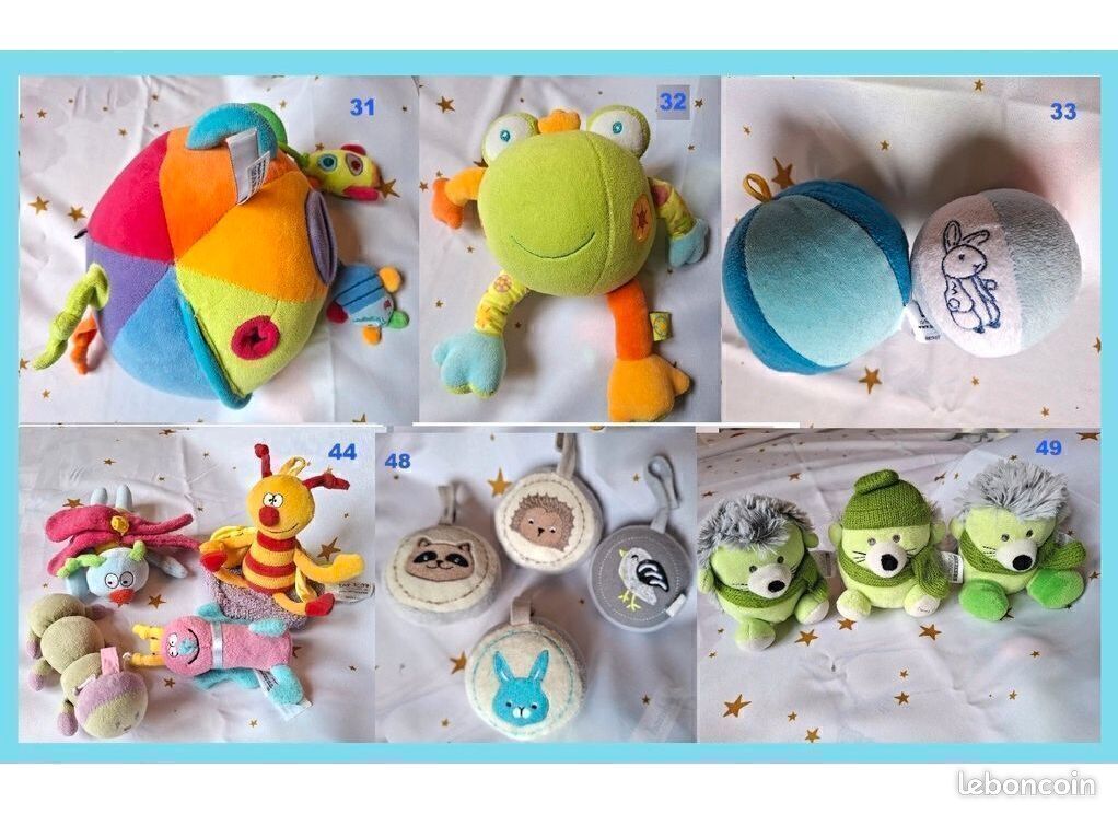 MESBEBES - Doudous bébé (G) J_625 (image 1)