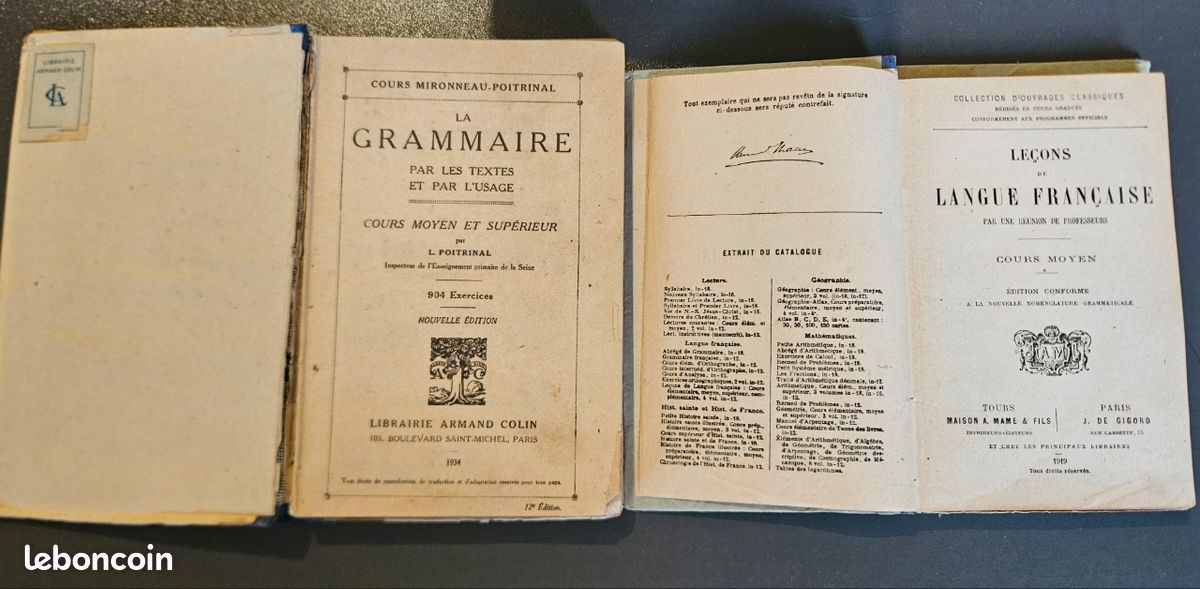 Lot anciens livres (image 2)