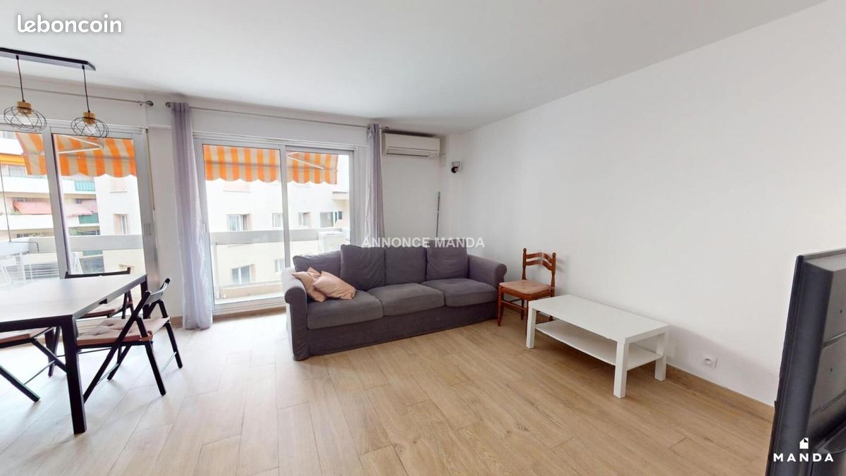 Appartement 3 pièces 62 m² · à Antibes · 62 m² · 1 200 €/mois