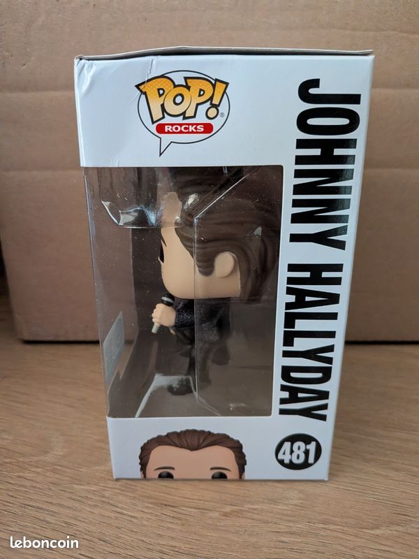 Funko Pop 481 Johnny Hallyday Pop Rocks (image 2)