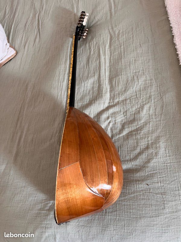 Bouzouki vintage grec authentique années 50 excellent état (image 8)