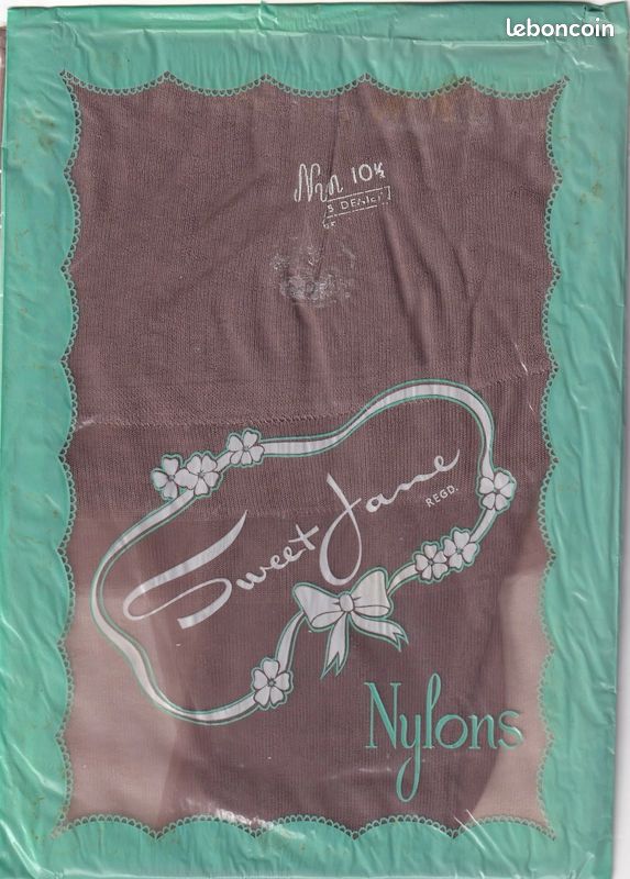 Bas Nylon Couture BOMO - Ebène Taille 3 - 100% Nylon 15 Deniers - Neuf