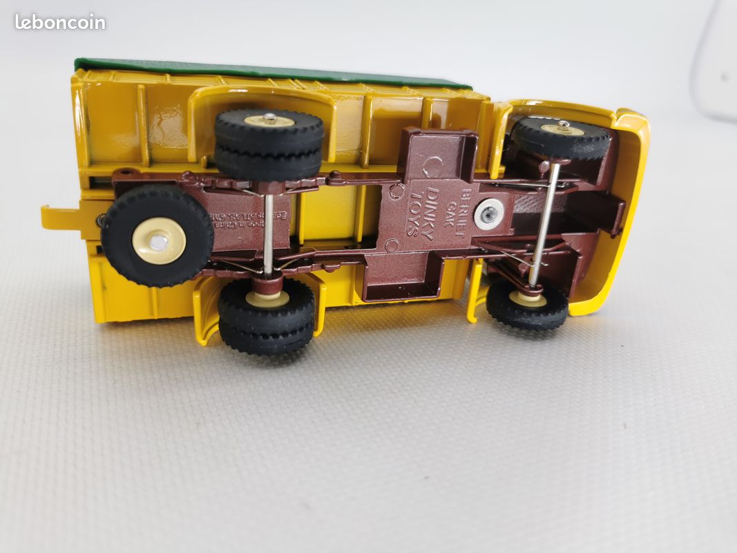 DINKY TOYS ATLAS 584 BERLIET GAK BÂCHÉ JAUNE