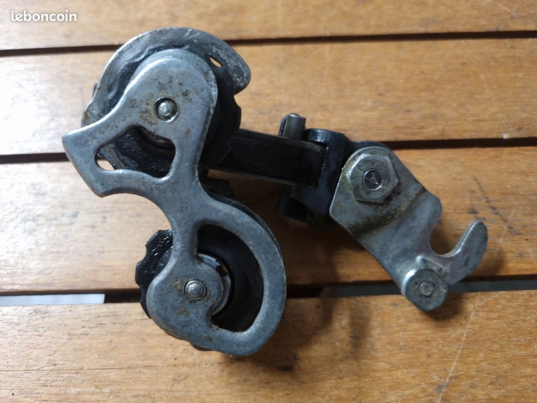 DÉRAILLEUR ARRIÈRE SIMPLEX à chaînette vélo ancien collection ii EUR 22,50 - FR