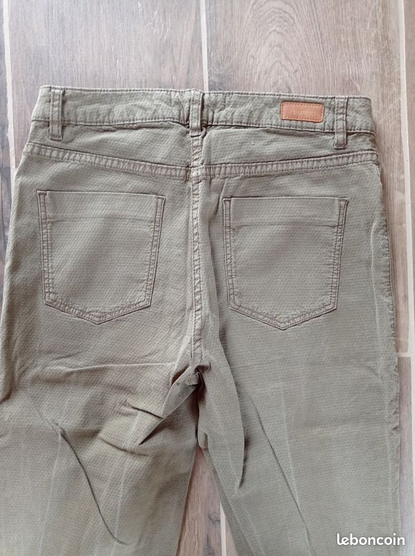 Pantalon slim fit kaki Burton taille 36 bon état (image 5)