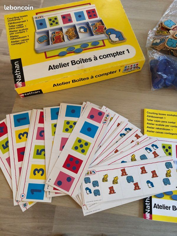 Atelier Boîtes à Compter 1 Pour 2 Enfants | Manutan Collectivités