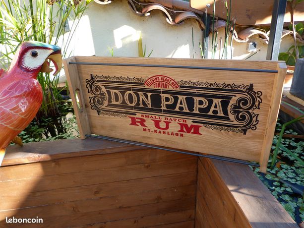 Décoration murale tableau plaque panneau enseigne rum Don