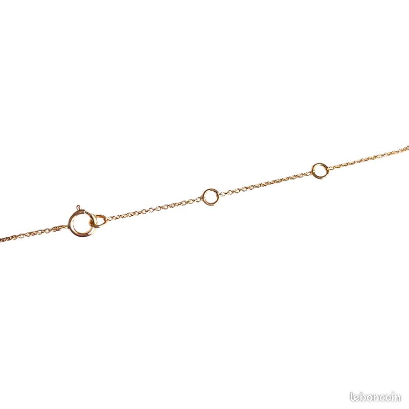 Collier Papillon - Or Jaune 750 & Nacre (image 4)