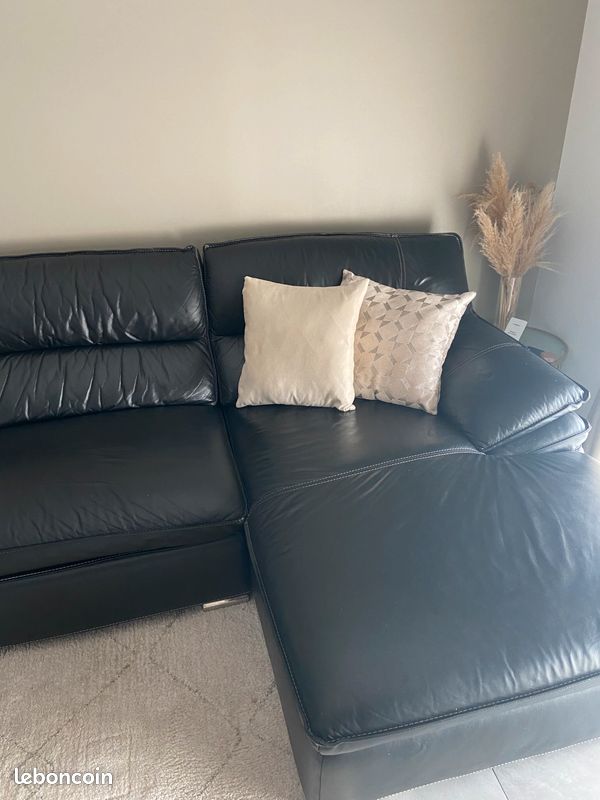Fauteuil en cuir (image 3)