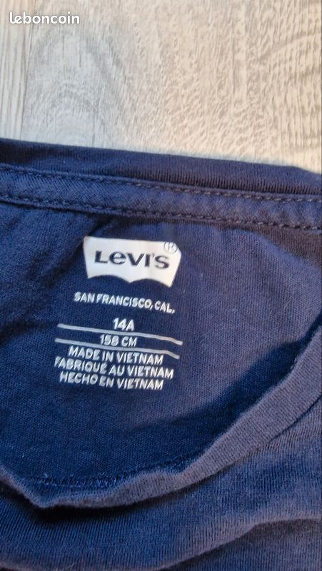 T-shirt fille levis 14 ans (image 2)