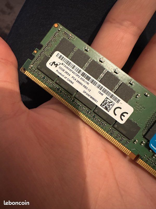 HEWLETT PACKARD ENTERPRISE HPE 32GB 2Rx4 PC4-2933Y-R Smart Kit
